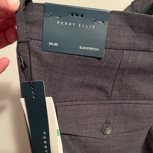 Perry Ellis Slim Fit Stretch Dress Pants NWT - Picture 11 of 12